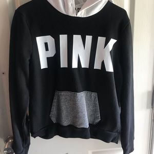 Pink hoodie